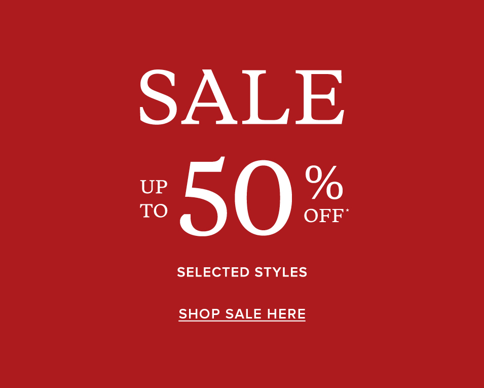 Up to 50% off Sale - Shop Now